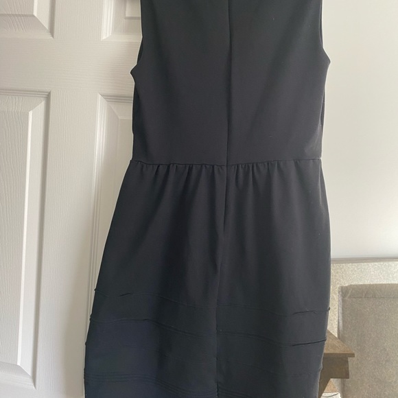 Cynthia Rowley Fit and Flare Black Dress - Medium - Picture 4 of 9